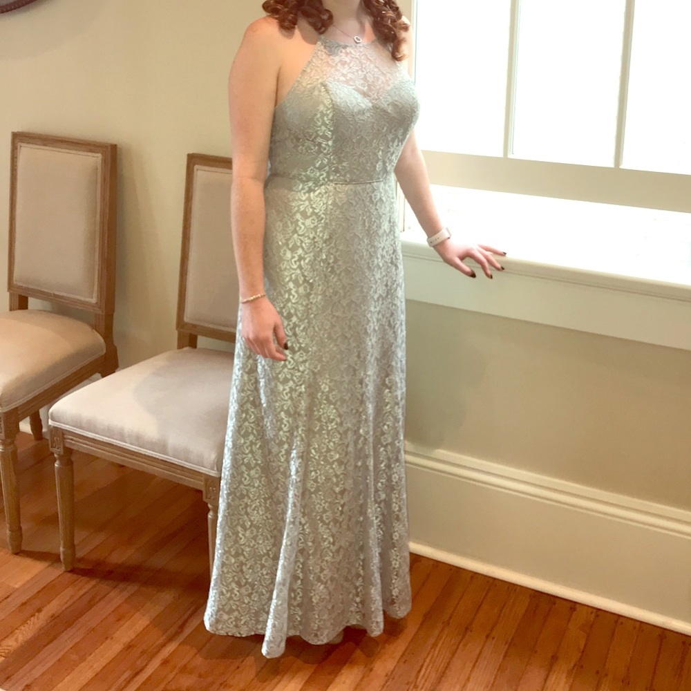 Jenny Yoo gorgeous lace bridesmaid gown